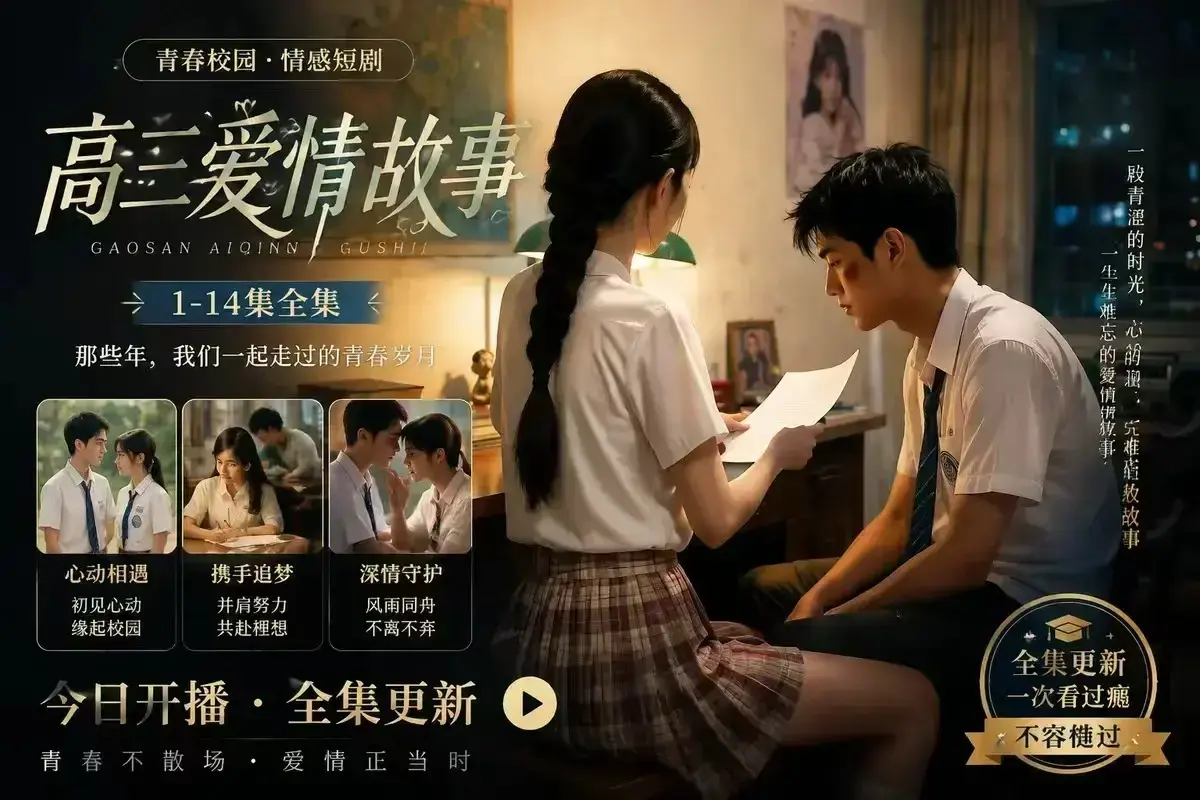 《B中爱情故事》AI短剧未删减完整版 误会篇4KHDR高清观看 在线秒存百度网盘